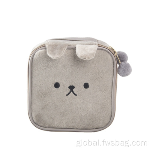Drawstring Makeup Bag Travel Toiletry Storage Animal Style Short Makeup Bag Supplier